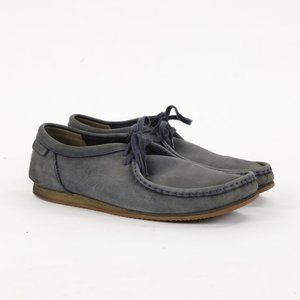 clarks wallabee run grey